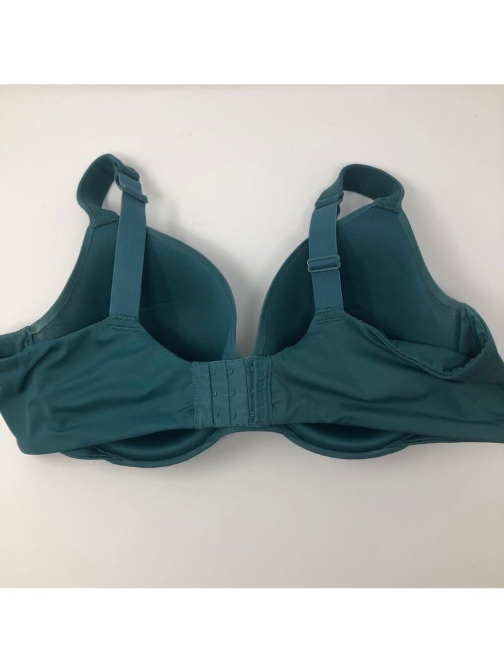 Cacique Lightly Lined Full Coverage Bra Size 42C Teal Blue - Picture 2 of 10